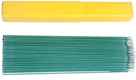 Welding Rod – Low Melting Coated Rods, Thin Iron Sheet Welding Sticks | Green Skin Arc Wêlding Consumables for Pipes Square Round Angle Iron Repair Use