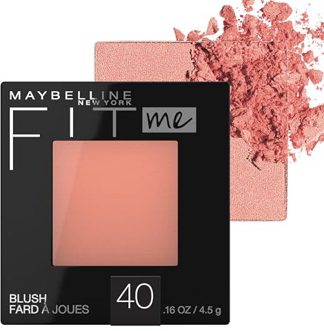 MAYBELLINE - Fit Me Blush Reno Peach - 0.16 oz (4.5 g)
