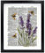 Susie Arts 8 x 10 ungerahmt Bienen mit Lavendel Blumen aus recycelten Vintage Wörterbuch Kunstdruck Buch Art Print Home Decor Funny Bumblebee Prints V103