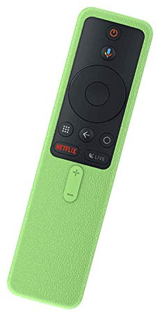FAMKIT Funda Protectora de Silicona para Control Remoto para XIAOMI Box S Control Remoto a Prueba de Golpes Soporte Remoto para Box S Control Remoto Antideslizante Antipérdida con cordón
