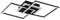 Reality Leuchten LED Deckenleuchte Venida R62793132, Metall Schwarz matt, inkl. 25 Watt LED, Switch Dimmer
