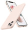 SURPHY Flat Silicone Case Compatible with iPhone 11 Pro Max Case, Liquid Silicone Slim Fit Case (Individual Protection for Each Len) for iPhone 11 Pro Max 6.5, Light Pink