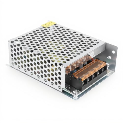 Dpofirs DC Netzteil Adapter Transformator, 5V/12A/60W Hochwertiger DC5V Schaltnetzteil Treiberadapter für CCTV-Kamera, Radio, Computer, LED-Streifenlicht （S-60-5 AC100-240V）