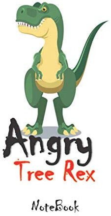 Angry tree rex: Christmas daily journal family dinosaur Gift