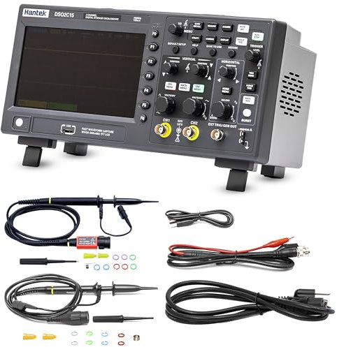 Hantek DSO2C15 Digital Storage Oscilloscopio 150MHz Larghezza di banda 2CH Dual Channel 1GSa/s 8M Profondità di memoria