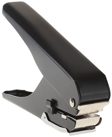 Schlitzstanzer, Ausweislocher, 4x15 mm, robuster Abzeichen Locher für Ausweise, Namensschild, ID Kartenhalter, PVC-Schlitz und Papier