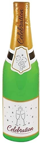 Vision4ever 75cm Inflatable Champagne Bottle Wedding Birthday Wine Party Giant Large