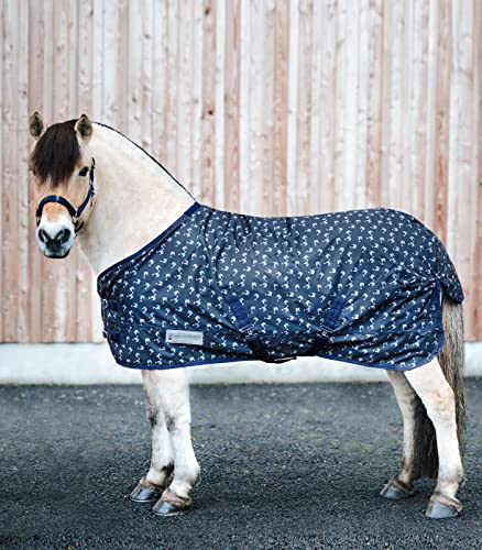WALDHAUSEN Outdoordecke Lucky, Fleece, 145 cm, blau