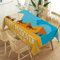 Heyfary Happy Passover Tischdecke Pesach Seder Matzo jüdischer Exodus von Ägypten Festival Party Dekoration Zuhause Küche Esszimmer Tischdekoration - 152 x 213 cm