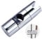 Magichome Duschkopfhalter für 19-25MM Riser Rail, Duschkopfhalterung ohne Bohren, Duschhalterung Verstellbar Duschschiene Rod Clamp Brausehalter Halterung, Verchromt