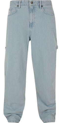 Karl Kani Herren KMI-PL063-090-12 KK Retro Baggy Workwear Denim Bleached Blue, 34