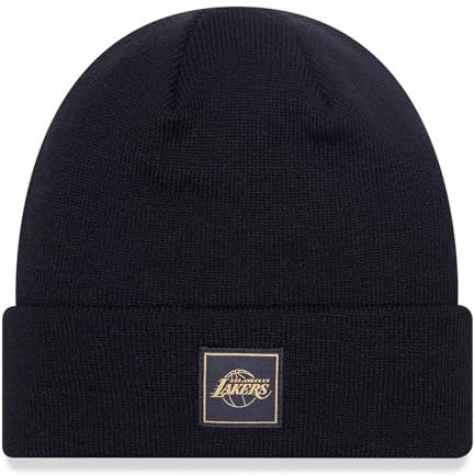 New Era Wintermütze Beanie - METALLIC Badge LA Lakers