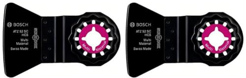 Bosch Accessories spatule HCs ATZ 52 sC, rigide, accessoire Starlock (Lot de 2)