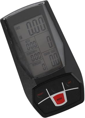 Perfeclan Monitor Tachometer Indoor Bike Monitor LCD Display Universal Heimtrainer Computer für stationäre Fahrräder, Fitness