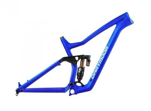 Dartmoor Thunderbird CF Carbon Enduro MTB Rahmen 160mm Federgabel 29 - Space Blue