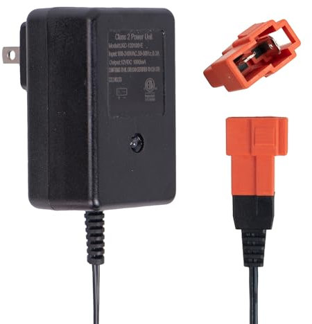 Universal 12V Charger for Kids Ride On Toys and Cars - Compatible with BMX X6, Kid TRAX GMC, Wal-Mart, Moto ATV Quad, Electric Vehicle Power Adapter with Square Plug