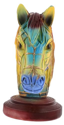 Ciieeo Schreibtischlampe mit Tiermotiv Tierisches Nachtlicht Pferdekopf-Nachtlampe light fronleichnam Einladend -Nachttischlampe Cartoon-Nachtlicht Karikatur Ornamente Lampen schmücken