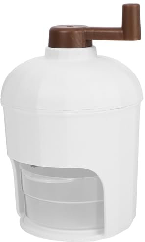 Luxshiny Slushie Machine Snow Cone Machine Shaved Ice Machine Slushy Maker Machine Cup Ice Cream, Snowcone, Cocktail Maker, Manual Crushed Ice Crusher for Kids Home