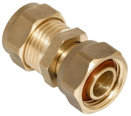 22mm x 3/4 Compression Straight Tap Connector - Bag of 2
