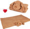 IFOYO Heartbeat Welpendecke, Stofftier für Hunde, Angstlinderung, Beruhigungshilfe, Kistentraining, Schlafhilfe, Cuddle Buddy