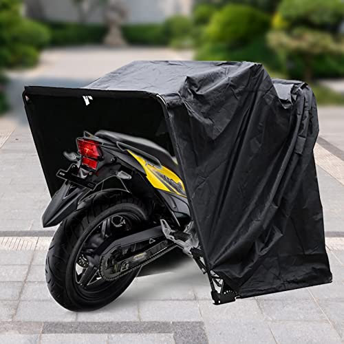 Telo per moto, moto, garage, pieghevole, per quad, garage, resistente, 270 x 105 x 155 cm