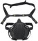 Jungle Leopard Masque respiratoire Tactique Demi-Masque à gaz avec Filtre remplaçable for Airsoft Militaire(MA-119-BK)