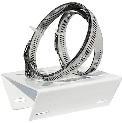 HOMSFOU 2 Sätze Überwachungsbügel Universeller Tv-ständer Webcam-ständer Schleifenhalterung Tv-Halter Ring Kamera Halter Kamerahalterung Universeller Adapter Ringständer Fernsehtisch Stahl