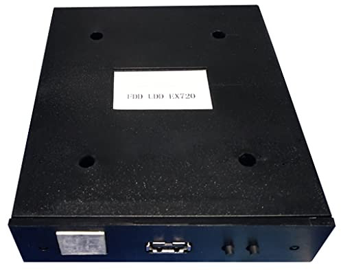 Ruiogoe Tragbares FDD-Diskettenlaufwerk (8,9 cm (3,5 Zoll), 720 KB, USB-Diskettenlaufwerk, Emulator für Computer-Stickmaschine