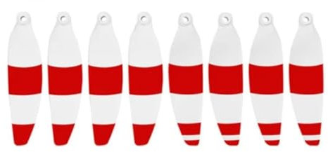 Drone Blade Drone Accessories 8Pcs Foldable Low Noise Propellers 4726F Lightweight Propellers Colored Propellers Accessories for DJ&I for Ma&vi&c for Mi&ni SE/2/1(Mini2 SE Red)