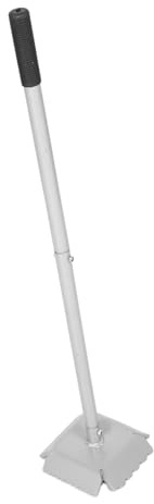 Manual Trash Can Compactor Tool in Stainless Steel for Restaurants | Reduce Waste Volume, Quick Compression, Wear Resistant Build, Silver Finish for Maintaining Cleanliness