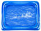 Vasca da bagno gonfiabile, portatile, 60 x 45 cm, leggera, per adulti e ragazzi, ideale per ingresso in piscina, spiaggia, bagno, necessità estive all'aperto