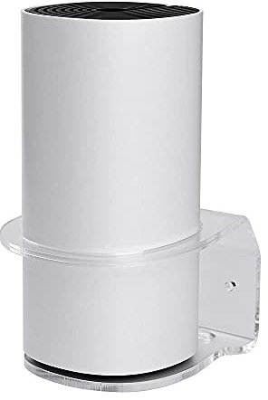Wall Mount Stand Holder BECEMURU Stability Acrylic Wall Mount Protective Router Guard for TP-Link Wifi Deco M4/P9/S4/S7/E4 Whole Home Mesh Wi-Fi System (1 Pack)
