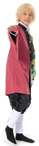 Seaehey Kids Cosplay Kimono Outfit Japanese Suits Halloween Costume,Large