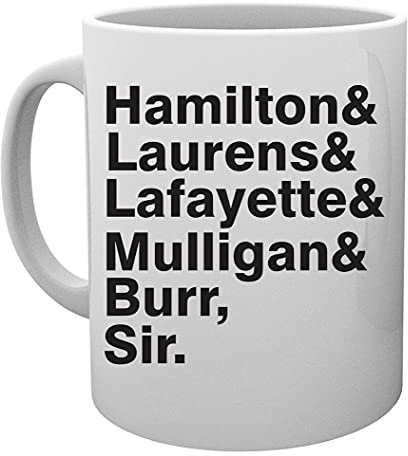 The Hamilton Crew Names Kaffeebecher Tassen Mug Cup