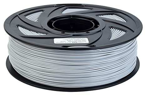 euroharry ASA Filament,3D Drucker Material 1.75mm,UV-Beständig Filament,Hitzebeständig Material 1KG,dadurch eignet es sich perfekt für Outdoor Anwendungen unter Sonnenlicht.(ASA,Grau)