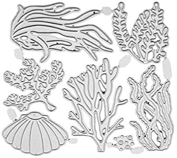 LQQDREX Algen-Metallschneideform, Stanzform, Scrapbooking, Basteln, geprägtes Album, Kartenherstellung, Dekoration, Foto, K5Y9 Dekoration