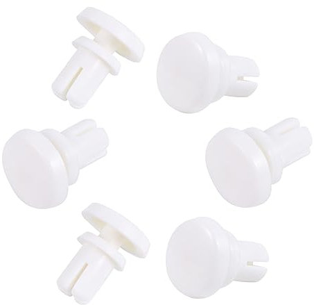 Mobestech 100Pcs Rivets En Plastique Rivets De Roue En Plastique Clips Poussoirs En Plastique Clips À Rivets Poussoirs Clips En Plastique R Type Écrou À Rivet Expansion Écrou À Rivet Écrou
