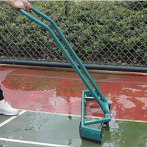 Spazzatrice per Pavimenti con Scopa per Rugiada per Esterni, con Ruote, spingiacqua per carichi Pesanti, Scopa Professionale per Pioggia, per Pavimenti in Piastrelle/Legno/Metallo