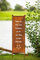 Schild Gartenschild Edelrost Rost zum Einstecken rostige Gartendeko Blumen Blüten Dekoration Beetstecker Gartenstecker (Nimm Dir zeit zum Träumen es ist der Weg zu den Sternen)