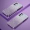 Verlaufsglitzer Elektroplattierte Transparente Hülle Kompatibel mit Oppo Find X3 Lite/Reno5 Case TPU Schlankem StoßFestem Handyhülle