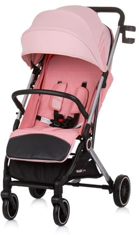 Chipolino carrozzina, passeggino Pixie pieghevole cestino portabicchieri 22 kg, colorazione:rosa
