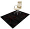 Bnehwogu Tapis Chaise Gaming Antidérapant 100 x 140 cm Tapis de Chaise de Bureau, Tapis Gaming Sol pour Sols durs, Tapis de Sol Bureau, Protège Sol sous Chaise, Tapis pour Fauteuil