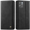 GUCASBE Handyhülle für iPhone 12 Hülle iPhone 12 Pro Hülle Premium PU Lederhülle Wallet Flip Case mit Magnet Kartenfach Standfunktion RFID Schutzhülle Klapphülle für iPhone 12/12 Pro, Schwarz