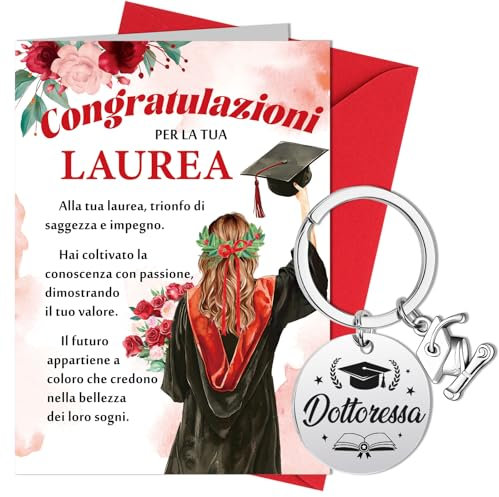 HOWAF Abschluss Karte, Glückwunschkarte Abitur für Abschluss Geschenk