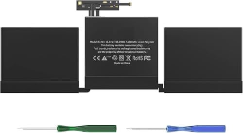 FlyZythrol A2159 A2171 battery compatible with MacBook Pro 13 inch A1708(Late 2016 Mid 2017) EMC 2978 EMC 3164 A2159 A2289 A2338 (2019 2020) EMC 3301 EMC 3456 EMC 3578 11.41V