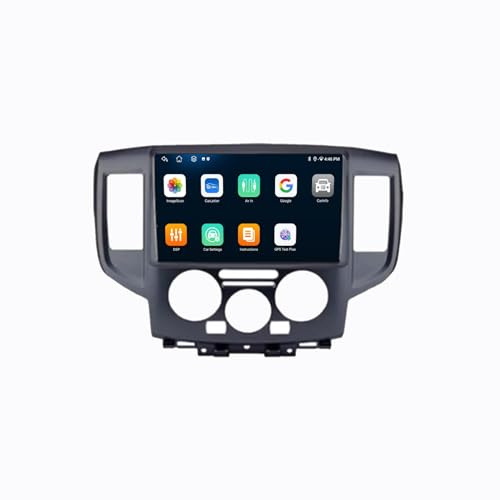 Android 13 2 DIN Radio 9 Reproductor Multimedia para Nissan NV200 NV 200 2009-2016 Pantalla táctil Estéreo con Cámara Trasera Navegación GPS Mandos Volante FM WiFi Bluetooth(T3 2+64G)