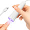 UV Nail Lamp, 3W Gel Nail Lamp, Mini UV Lamp Nails, Nail Dryer, Portable Small Lamp Nails, Handheld Nail Lamp for Nail Polish Build-Up Gel Nail Tips Nail Glue