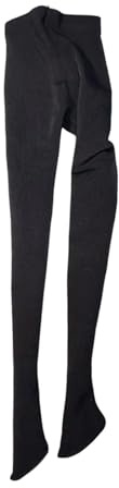 ＡＷＨＡＯ 1/6 Puppenkleidung Weibliche Leggings Strümpfe Mode Outfit Bodycon DIY Soldatenkleidung für 12 Zoll Actionfigur, Schwarz