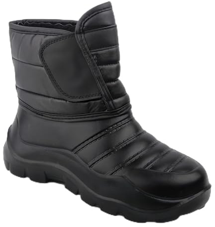 CHILLIFE Stivali invernali da uomo – Stivali in EVA impermeabili con fodera calda, ultra leggera, termici, realizzati in Portogallo