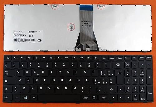 INFOELETTRONICA LO STORE DELLA CONVENIENZA E QUALITA' Tastiera Italiana Compatibile con Lenovo Flex 2-15